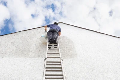 Peinture extérieure à la Forie — façades et ravalement